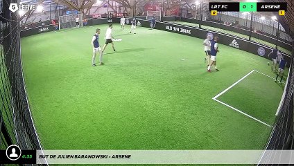 But de Julien Baranowski - ARSENE