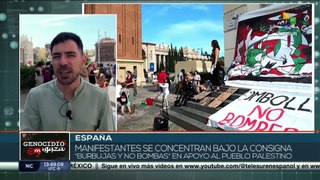 ¡Burbujas y no bombas! Manifiestan contra la Feria Unvex 2024