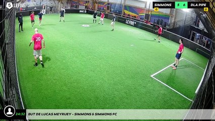 But de Lucas Meyruey - SIMMONS & SIMMONS FC