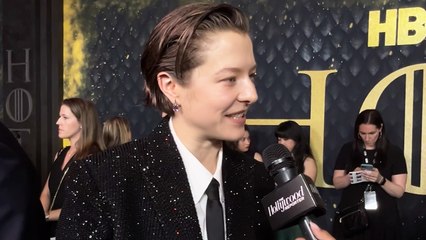 Emma D'Arcy Talks Creating 'House of the Dragon' Season 2 & Becoming a Meme | THR Video