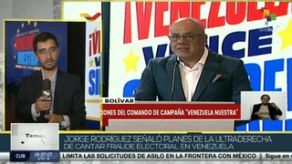 Comando de Campaña Venezuela Nuestra aseguró que la oposición cantará fraude..