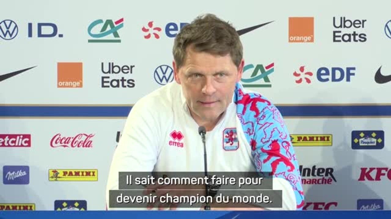 Luxembourg - Holtz : "Deschamps ? J'apprécie l'entraîneur et le personnage"