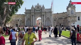 Mehteran Birliği yaz dönemi gösterileri Dolmabahçe'de başladı