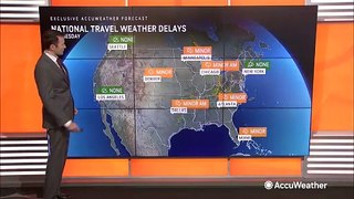 Storms to cause travel problems this Wednesday