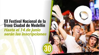 Hasta el 14 de junio serán las inscripciones para el XX Festival Nacional de la Trova Ciudad de Medellín