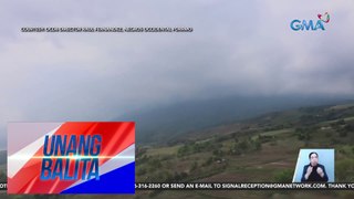 Aerial inspection, isinagawa sa paligid ng Bulkang Kanlaon | Unang Balita