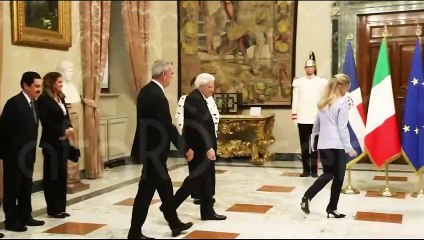 Abinader se reúne con el presidente de Italia, Sergio Mattarella