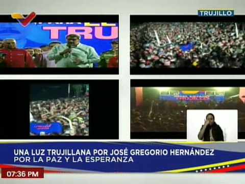 Pdte. Nicolás Maduro: Vine a Trujillo por el amor y las bendiciones de este pueblo noble y patriota