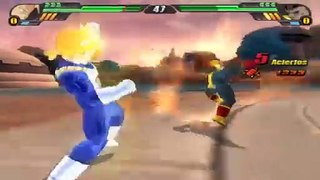 Budokai Tenkaichi 3 Español - Trunks del Futuro vs Vegeta Baby RJ Anda #dragonballgame #dbzgaming