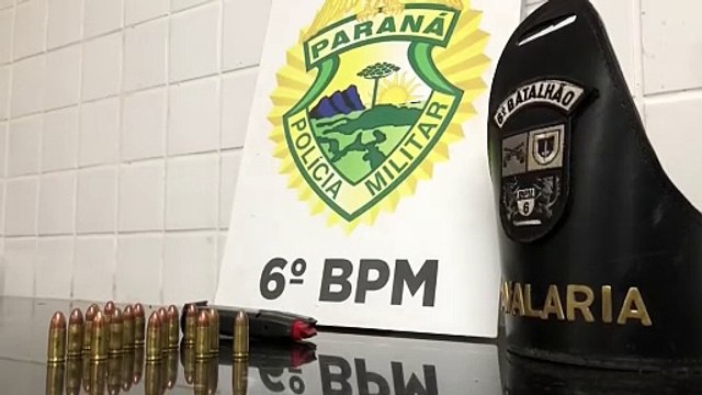 Carregador com munições é apreendido na casa de homem detido