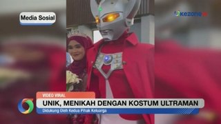 OKEZONE UPDATES: Unik, Menikah dengan Kostum Ultraman hingga Ratusan Warga Bersih-Bersih Pantai Glagah yang Penuh Sampah
