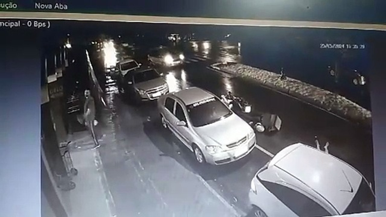Vídeo mostra acidente que matou pedestre na faixa de pedestre em CM