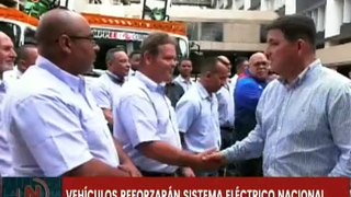Caracas | Entregan vehículos y camiones a Corpoelec para reforzar el Sistema Eléctrico Nacional