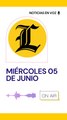 Resumen de noticias miércoles 05 de junio