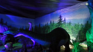 Guadalajara se llena de vida prehistórica con una exhibición de dinosaurios animatrónicos