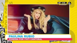 Paulina Rubio ¿poseída por Itatí Cantoral?