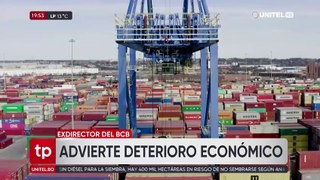 Exdirector del BCB: La caída de la actividad productiva  es señal de deterioro