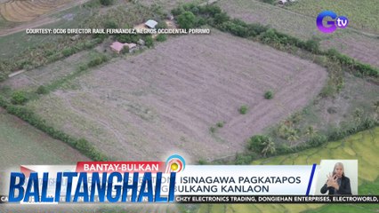 Aerial inspection, isinagawa pagkatapos ng pagputok ng Bulkang Kanlaon | Balitanghali