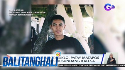 Rider ng motorsiklo, patay matapos sumalpok sa sinusundang kalesa | Balitanghali