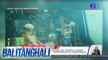 "Super Electromagnetic Edition" ng "Voltes V: Legacy the Cinematic Experience," mapapanood sa Japan simula sa October 18 | Balitanghali
