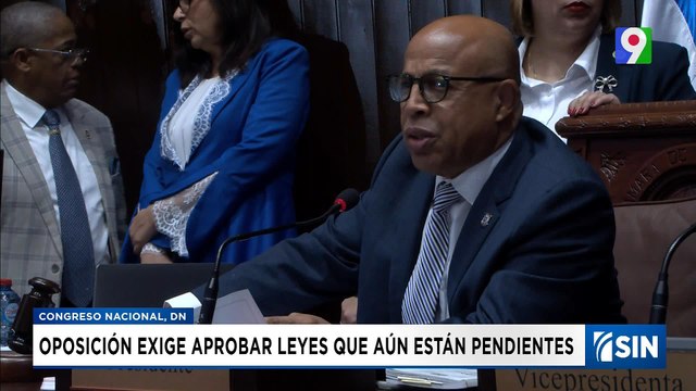 Piden aprobación de leyes pendientes | Emisión Estelar SIN