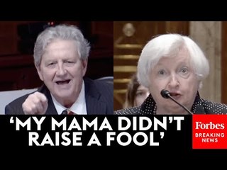 BREAKING: John Kennedy Accuses Yellen Of Trying To 'Give The Economy A Sugar High' Before Election
