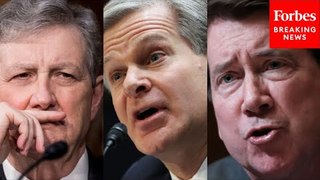 FBI Director Christopher Wray Faces Intense Grilling During Senate Appropriations Committee Hearing