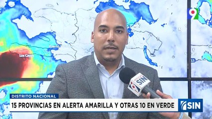 RD continúa en alerta tras vaguada que causa fuertes lluvias  | Emisión Estelar SIN