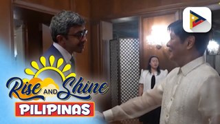 PBBM, mainit na tinanggap si UAE Foreign Minister Sheikh Abdullah Bin Zayed Al Nahyan sa Malacañang; UAE, handang palalimin ang relasyon nito sa Pilipinas