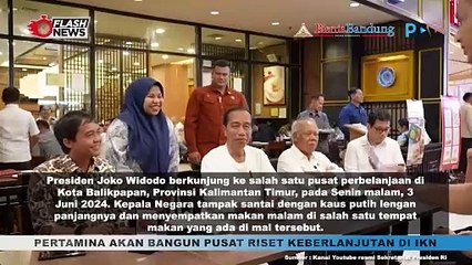 Sambangi Mal di Balikpapan, Jokowi Sapa dan Selfie Bersama Warga