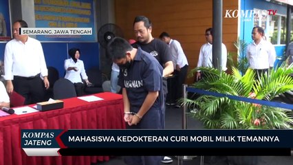 Mahasiswa Kedokteran Curi Mobil Milik Temannya