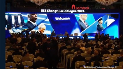 PRABOWO JADI PEMBICARA DI ACARA FORUM IISS SHANGRI-LA DIALOGUE 2024