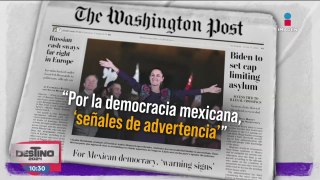 Así amanecieron las portadas de medios internacionales tras triunfo de Sheinbaum