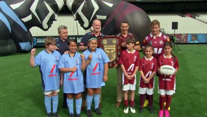 Queensland and New South Wales to clash tonight in State of Origin