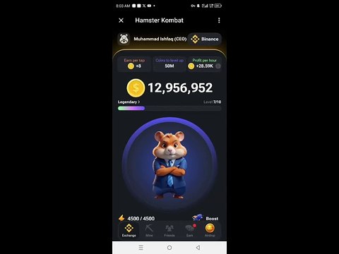 HAMSTER KOMBAT TODAY 5 Millions combo CARD