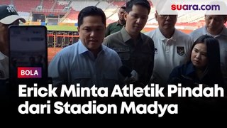 Erick Thohir Lobi Luhut, Minta Atletik Pindah dari Stadion Madya Demi Timnas Indonesia