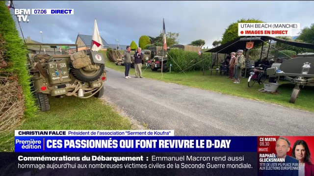 Utah Beach: ce camping a repris des allures de camp militaire, comme en 1944