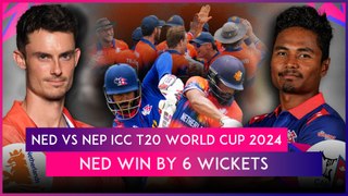 NED vs NEP ICC T20 World Cup 2024 Stat Highlights: Netherlands Defeated Nepal By Six Wickets
