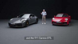 Frank Moser explains the Porsche 911 Carrera GTS and Carrera Cabriolet