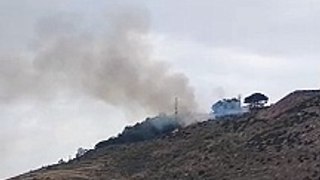 Lipari, incendio doloso a Monte San'Angelo