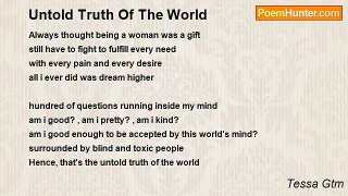 Tessa Gtm - Untold Truth Of The World