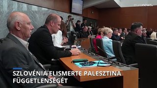 Szlovénia hivatalosan is elismerte az önálló palesztin államot