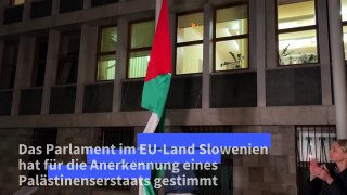 Slowenisches Parlament stimmt für Anerkennung von Palästinenserstaat