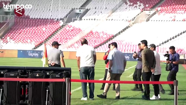 Erick Thohir Janji GBK dalam Kondisi Terbaik Jelang Timnas Indonesia Vs Irak