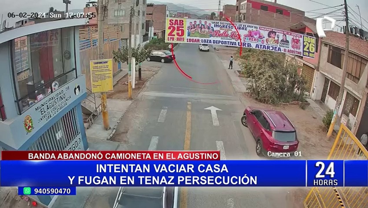 El Agustino: sistema de inteligencia artificial ayuda a ubicar camioneta de “robacasas”