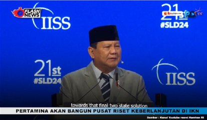 Prabowo Jadi Pembicara di Acara Forum IISS Shangri-La Dialogue 2024