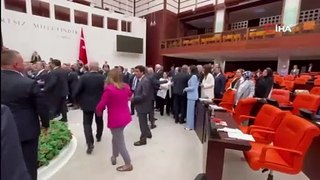 Meclis karıştı: DEM Parti ile AK Partili vekiller birbirine girdi