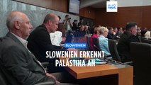 Slowenien erkennt Palästina an