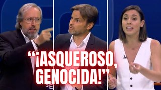 Soberbio repaso de Girauta a Irene Montero y Jaume Asens: “¡Asqueroso, genocida!”