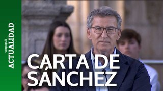 Feijóo ve en la carta de Sánchez un 